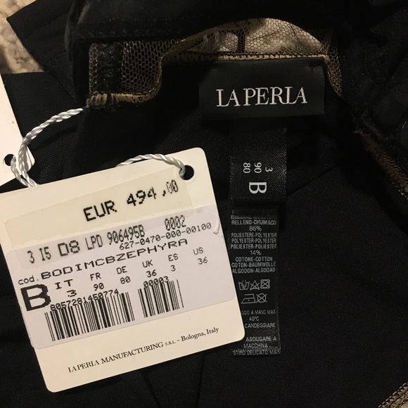 Sold!! La Perla Zephyra bodysuit sz 36 B - Picture 8 of 8